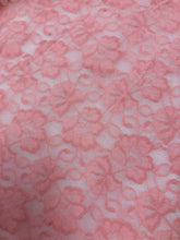 Stretch Lace - 78-inches Wide Dusty Rose